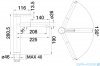 Blanco Linee-s bateria wysokociśnieniowa kolor: chrom  517591